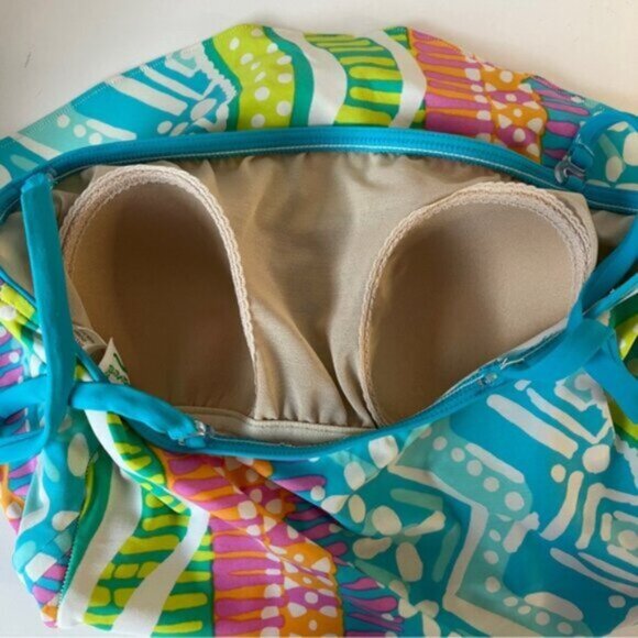 Vintage 90s Seawaves One Piece Swimsuit - Picture 8 of 9